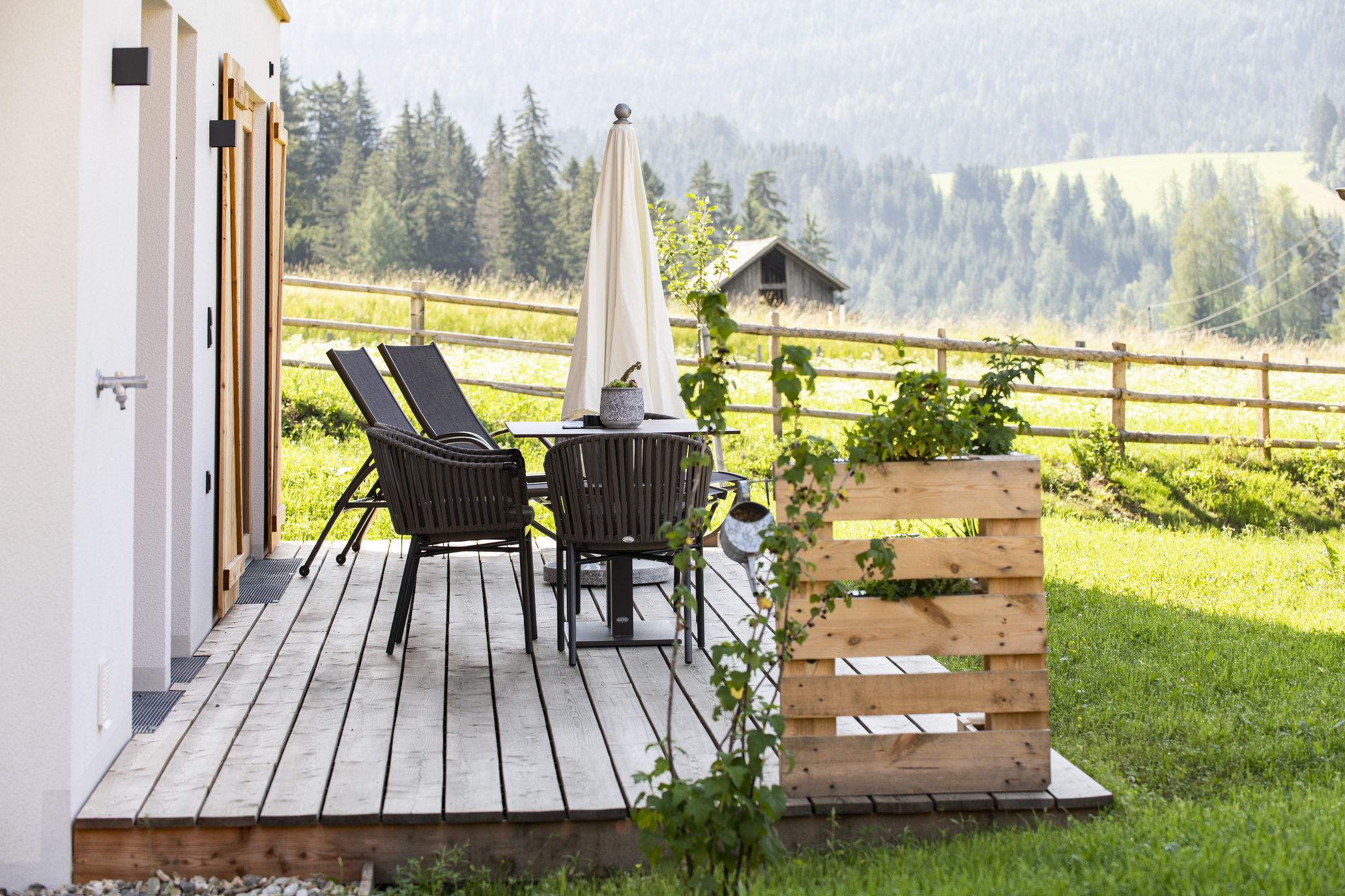 Gemütliche Terrasse