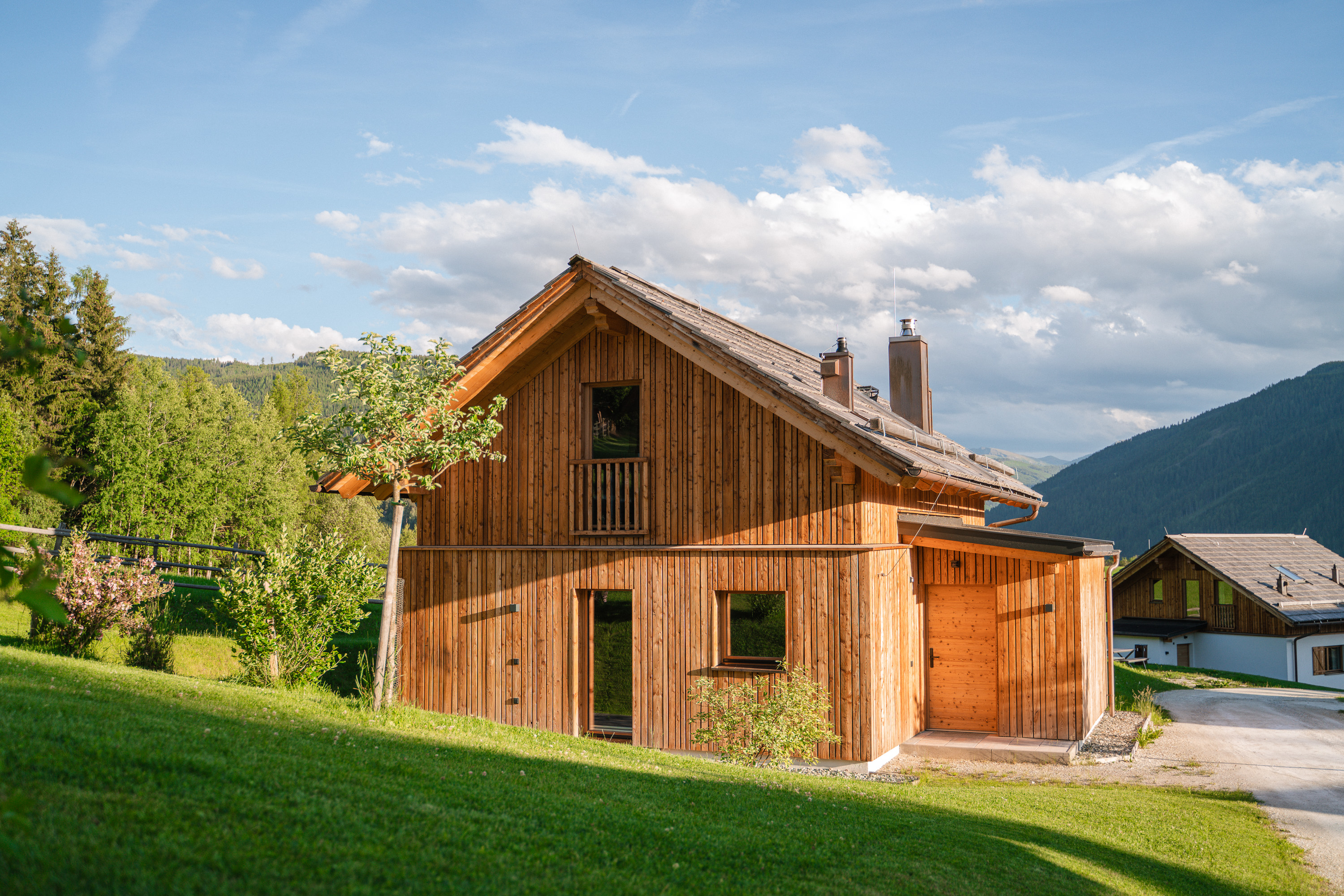 Leni im Dorf